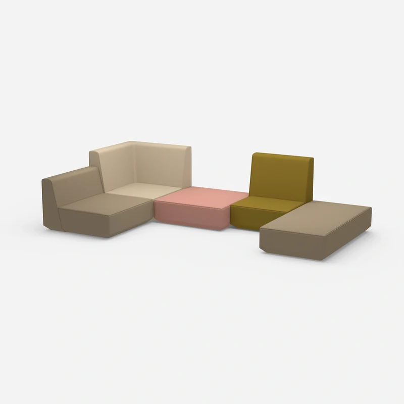 Sofalandschaft als Lounge