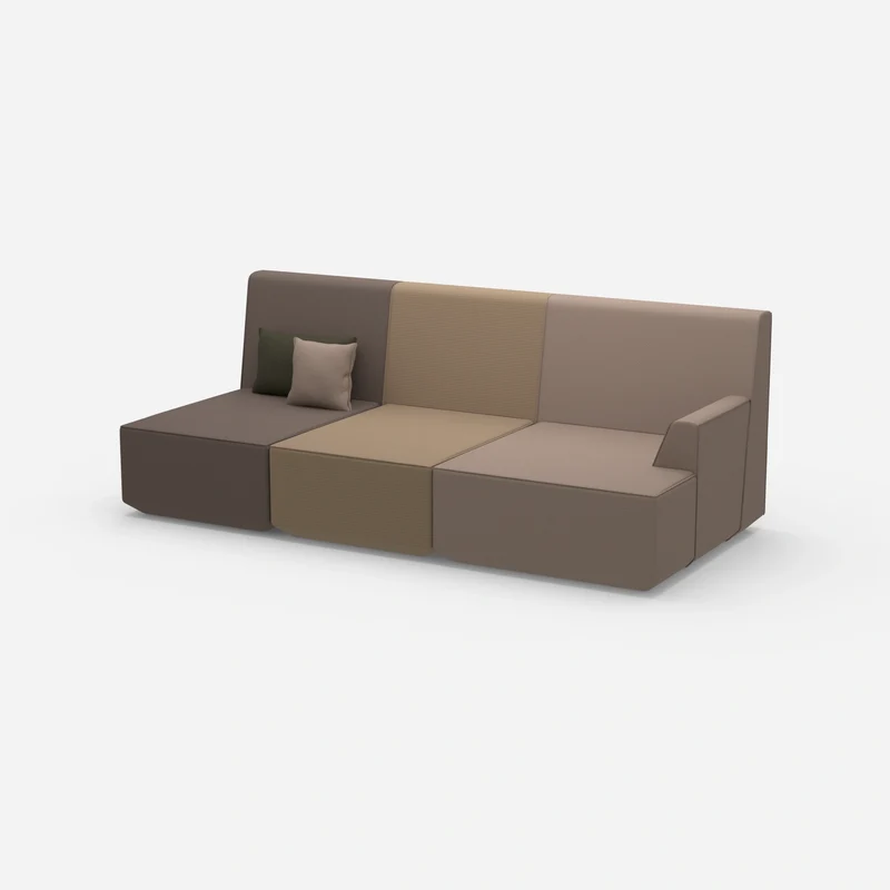 Sofa für 3 als Heimkino