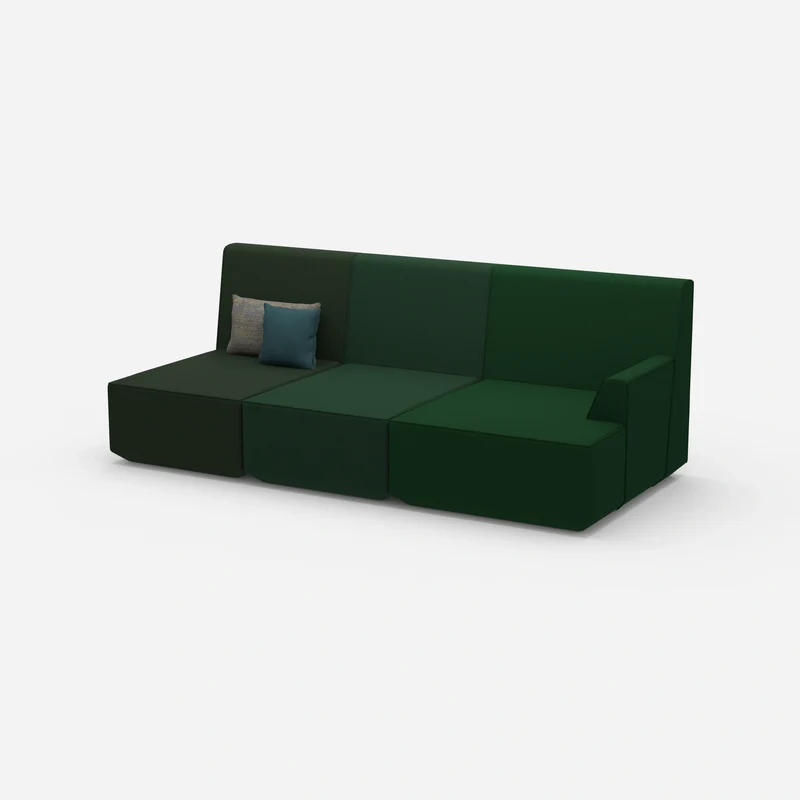 Sofa für 3 als Heimkino