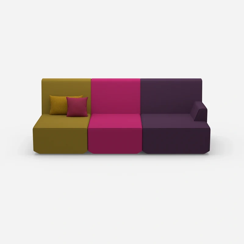 Sofa für 3 als Heimkino