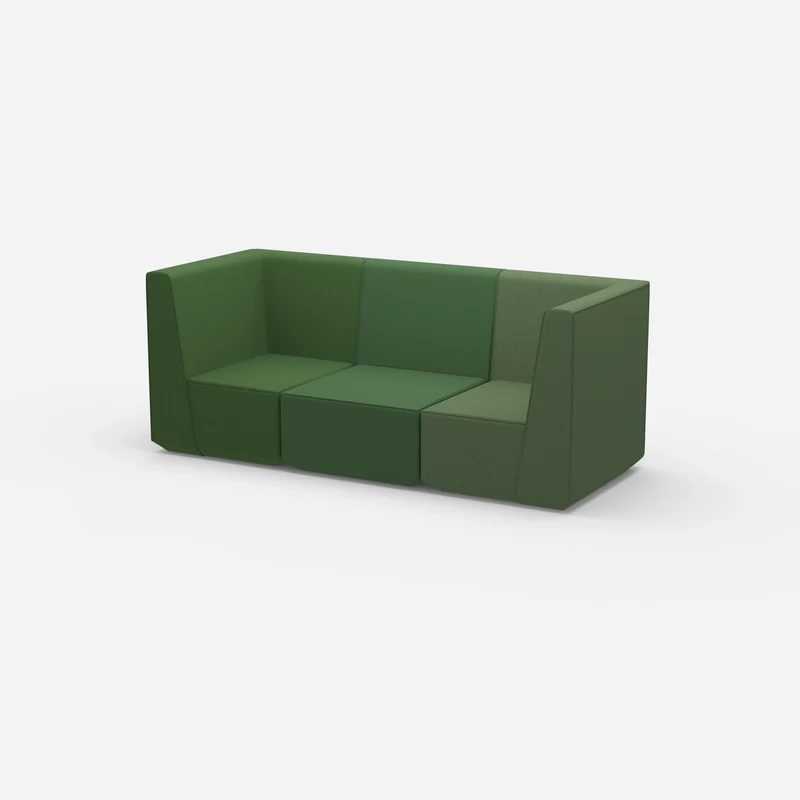 3 Sitzer grün