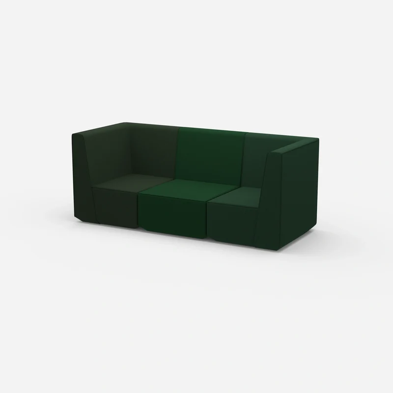 3 Sitzer grün