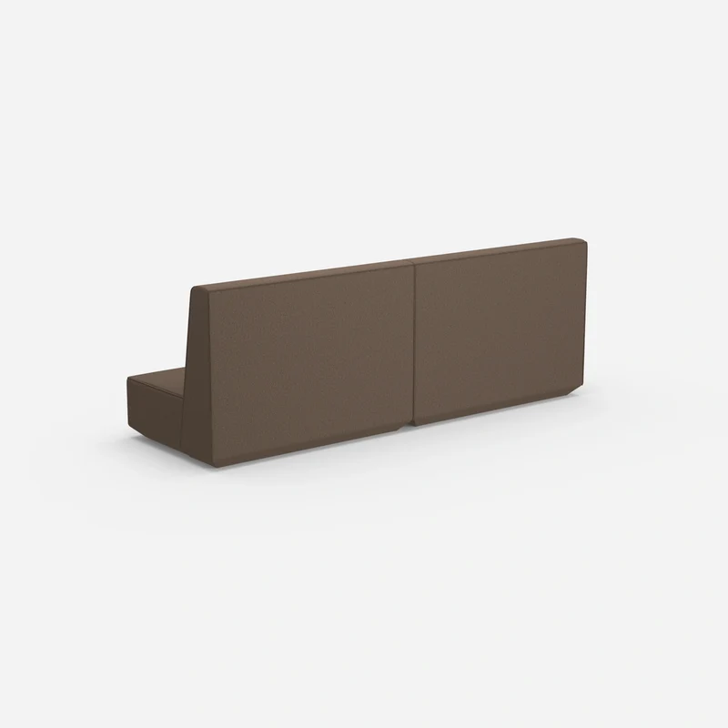Sofa 3 Sitzer braun