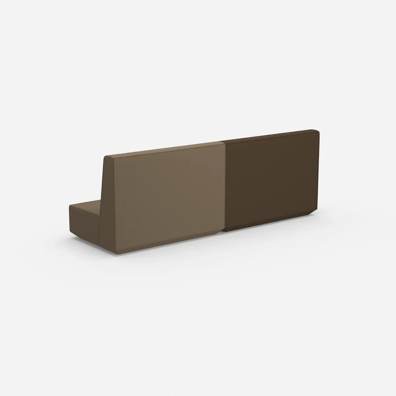 Sofa 3 Sitzer braun