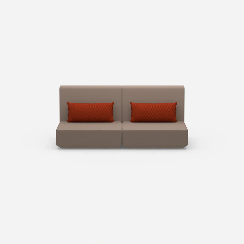 3 Personen Sofa braun