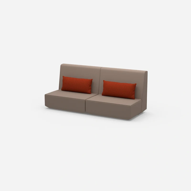 3 Personen Sofa braun