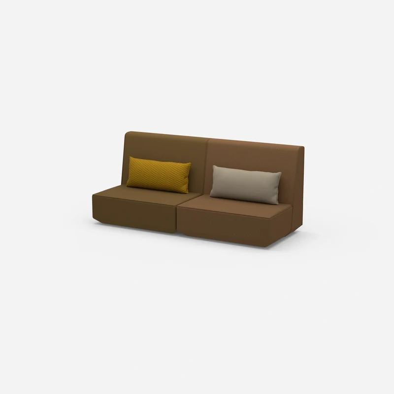 3 Personen Sofa braun