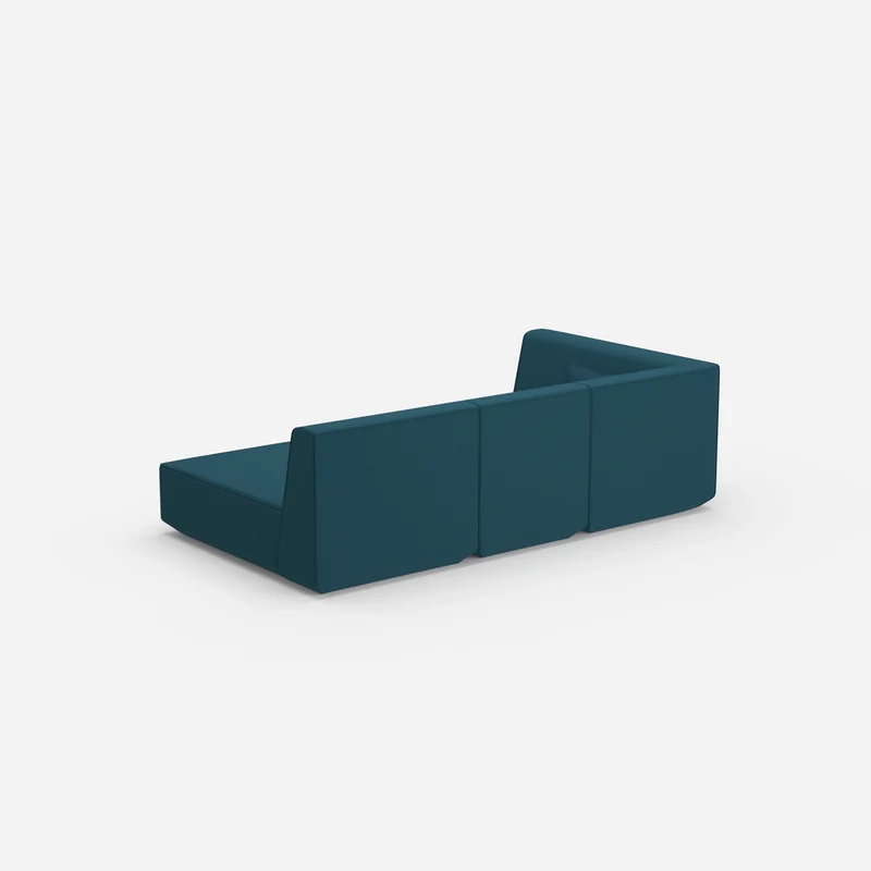 3 Sitzer Sofa modular mit Liegefunktion