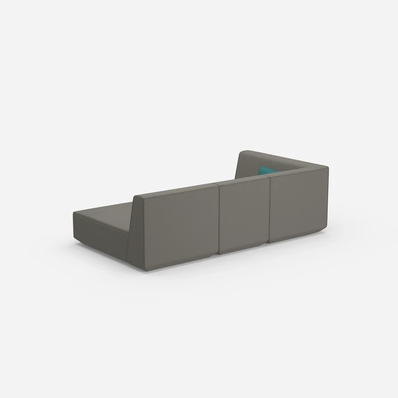 3 Sitzer Sofa modular mit Liegefunktion