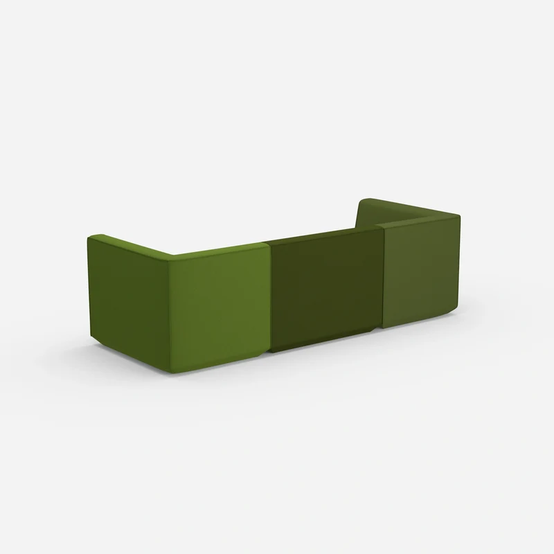 Sofa Dreisitzer grün
