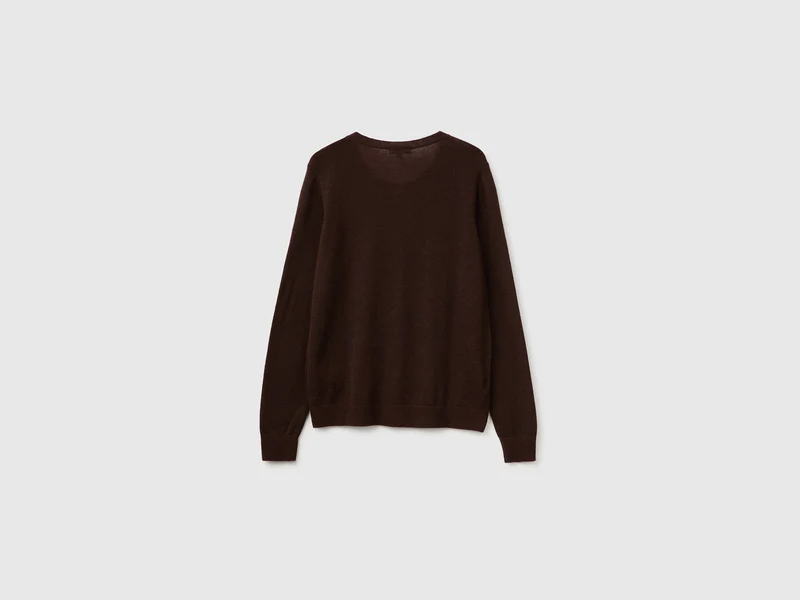 Ultraleichte Strickjacke aus Wollmischung
