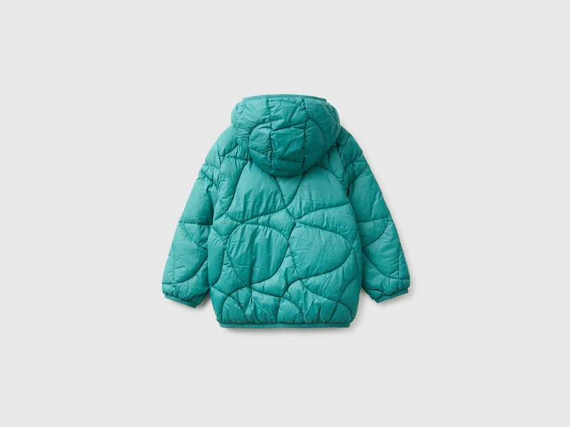 Wattierte Jacke mit Kapuze