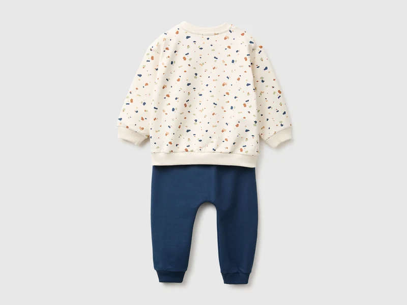 Set aus Stretch-Sweatware