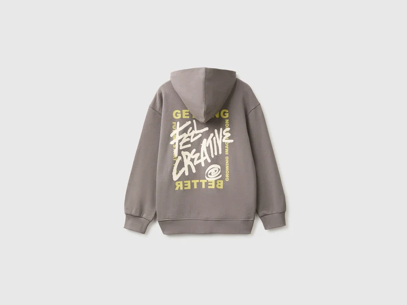 Hoodie mit Aufdruck