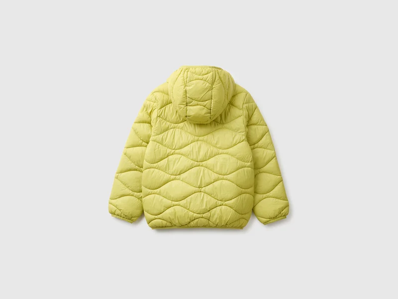 Wattierte Jacke mit Kapuze