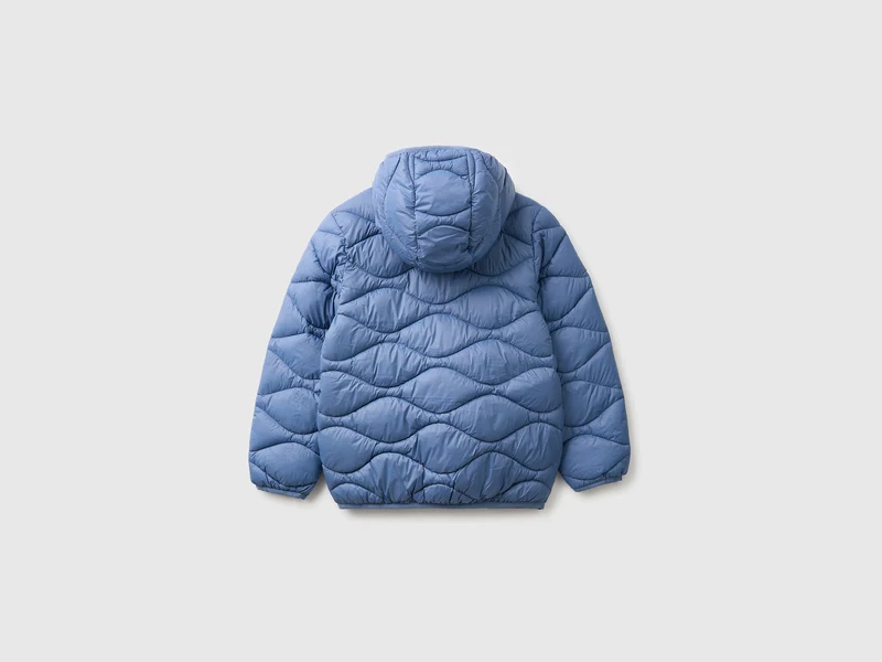 Wattierte Jacke mit Kapuze
