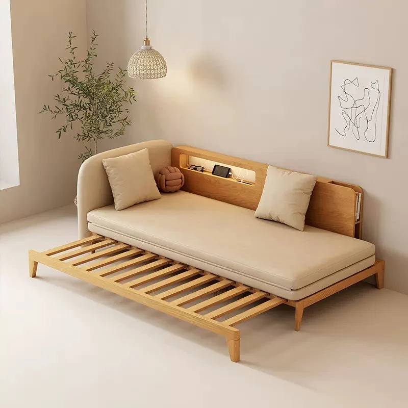 Ausziehbares Schlafsofa mit Rückenlehne und Einzelarmlehne