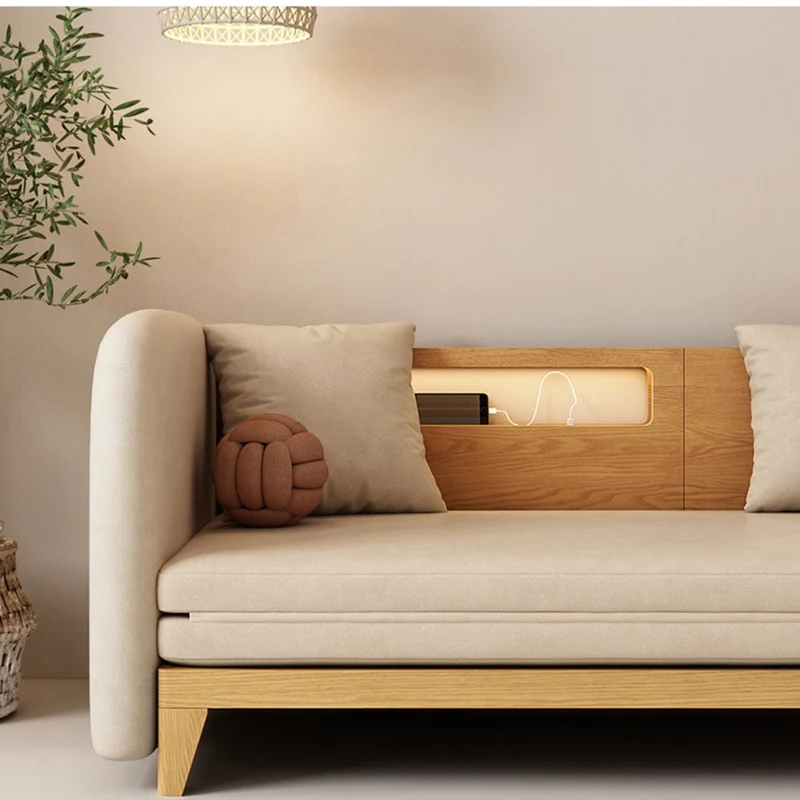 Ausziehbares Schlafsofa mit Rückenlehne und Einzelarmlehne