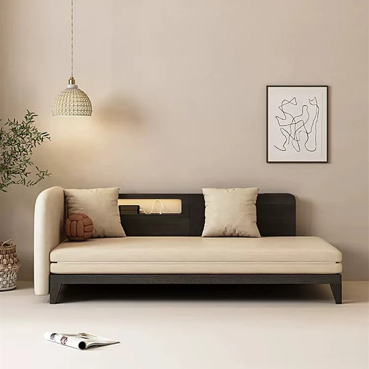 Ausziehbares Schlafsofa mit Rückenlehne und Einzelarmlehne