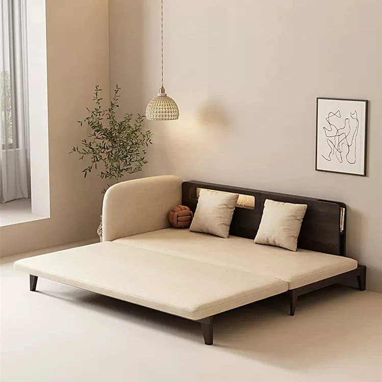 Ausziehbares Schlafsofa mit Rückenlehne und Einzelarmlehne
