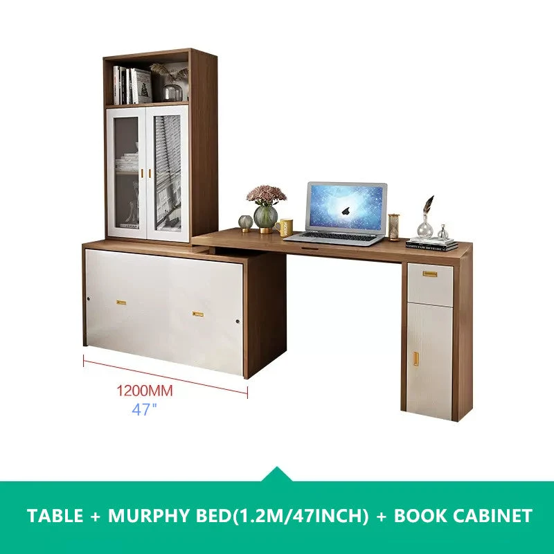 Murphy-Schrankbett mit Multifunktionsschreibtisch