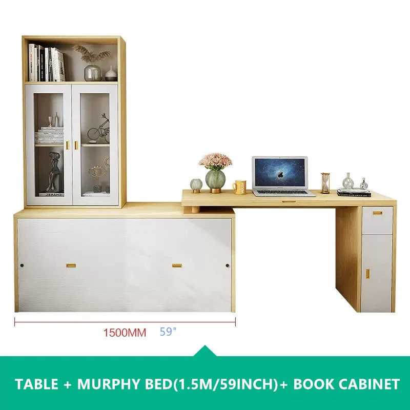 Murphy-Schrankbett mit Multifunktionsschreibtisch