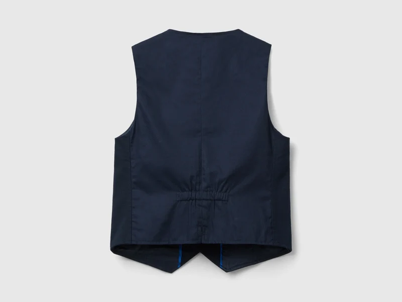 Slim-Fit-Weste aus Flanell