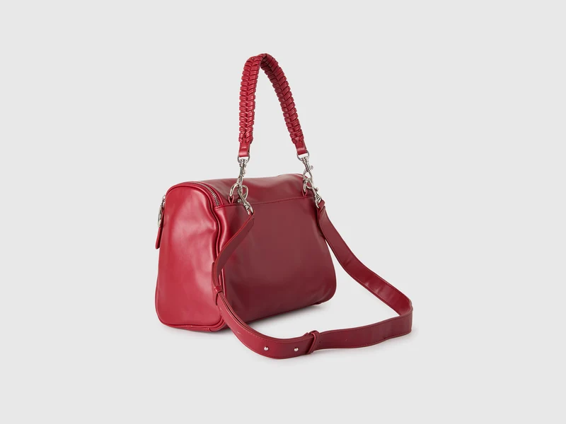 Tasche mit gewebtem Henkel