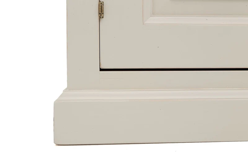 TV-Schrank Pinie teilmassiv weiß/natur Landhausstil New Port