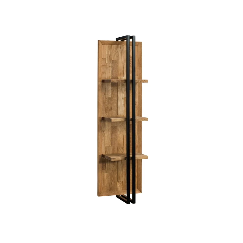 Garderobe 4 tlg. Eiche Front massiv / Metall - Vigo