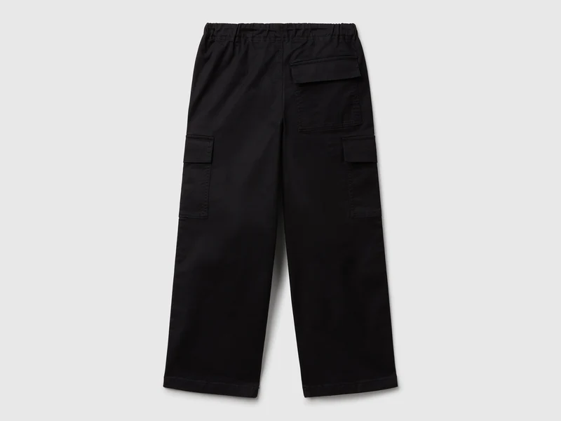 Fallschirmhose aus Stretch-Baumwolle