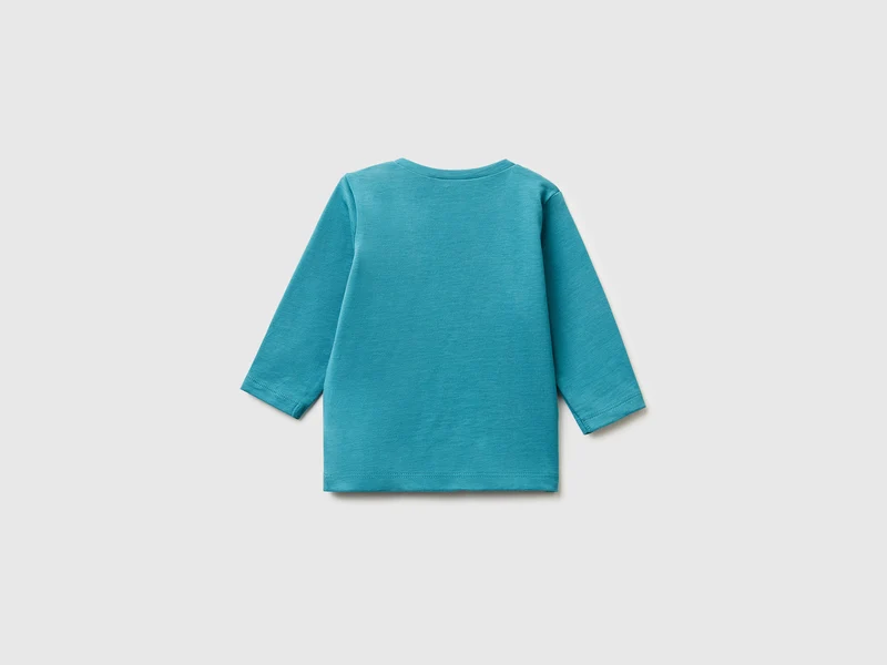 T-Shirt mit geprägtem Aufdruck