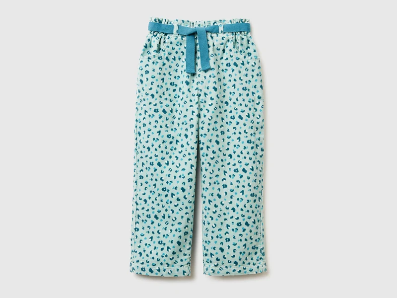 Gemusterte Samthose