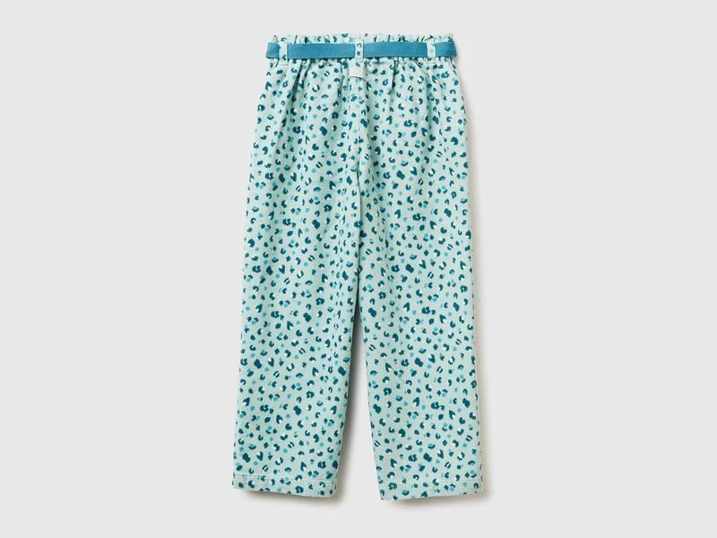 Gemusterte Samthose