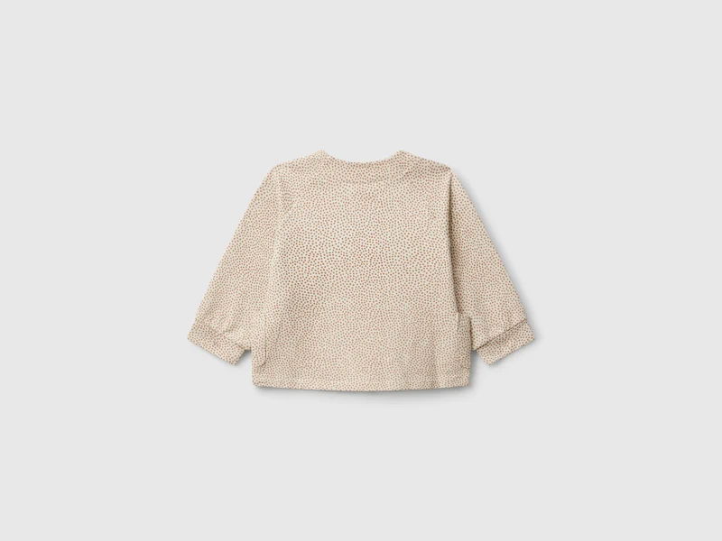 Sweatshirtjacke mit Punkten