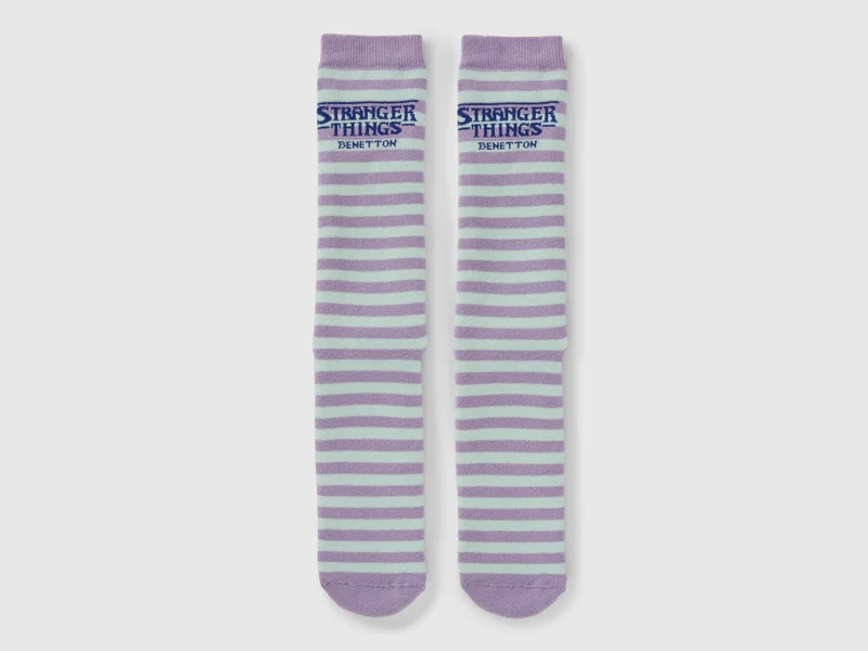 Gestreifte Socken Stranger Things