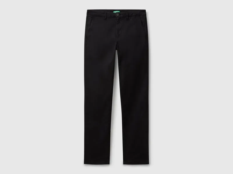 Slim Fit Chinos aus Baumwolle