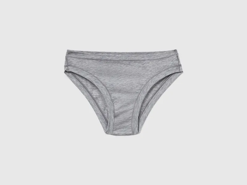 Tief sitzender Slip aus superelastischer Baumwolle