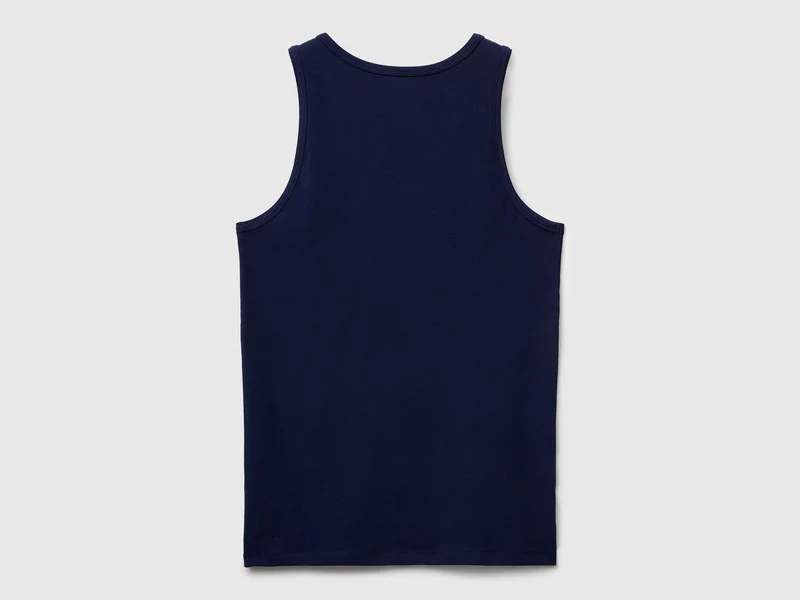 Tanktop aus Stretch-Baumwolle