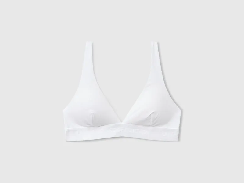 Triangel-BH aus Stretch-Baumwolle