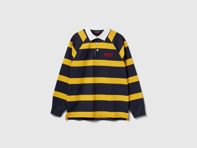 Gestreiftes Poloshirt "Stranger Things"