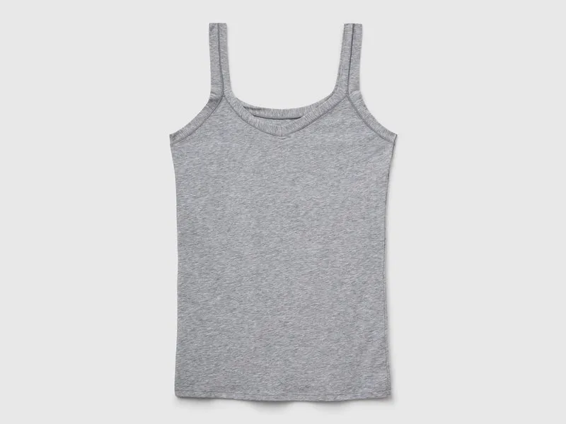 Tanktop aus superelastischer Baumwolle