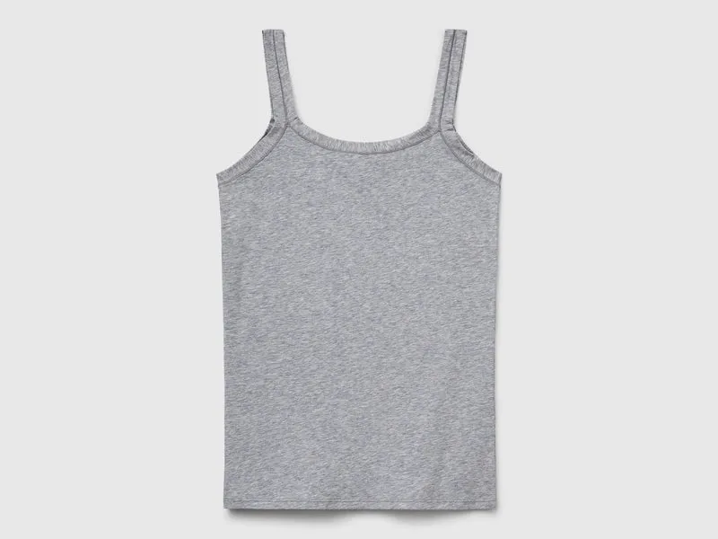 Tanktop aus superelastischer Baumwolle