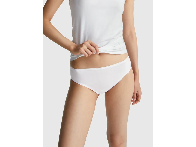 Slip aus elastischer Baumwolle