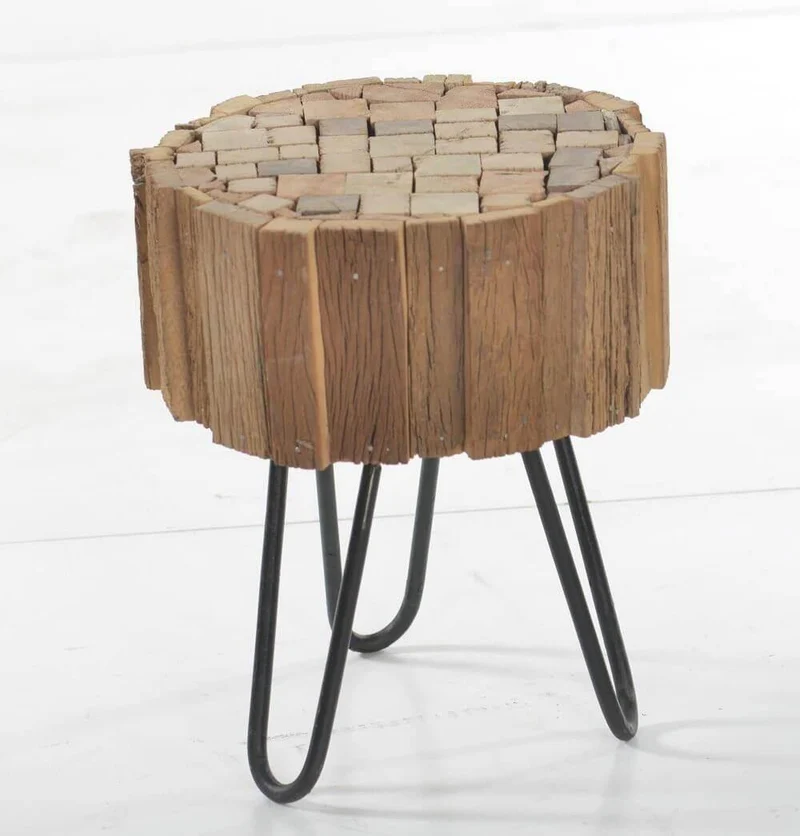 Hairpin Leg Side Table - Modern Minimalist Design