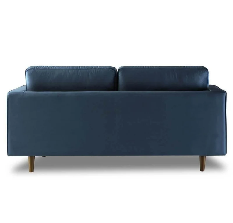 Tufted Velvet Loveseat - Light Blue 2-Seater Sofa