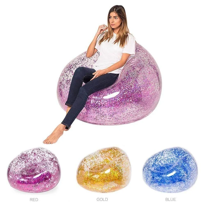 Inflatable Waterproof Air Sofa - Comfortable Bean Bag Chair