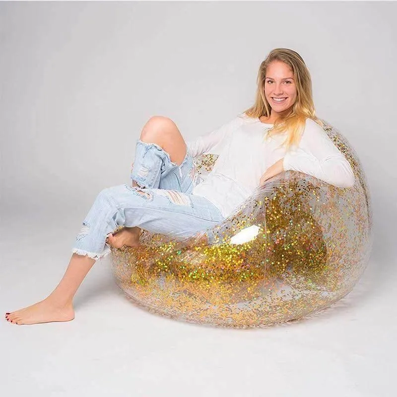 Inflatable Waterproof Air Sofa - Comfortable Bean Bag Chair