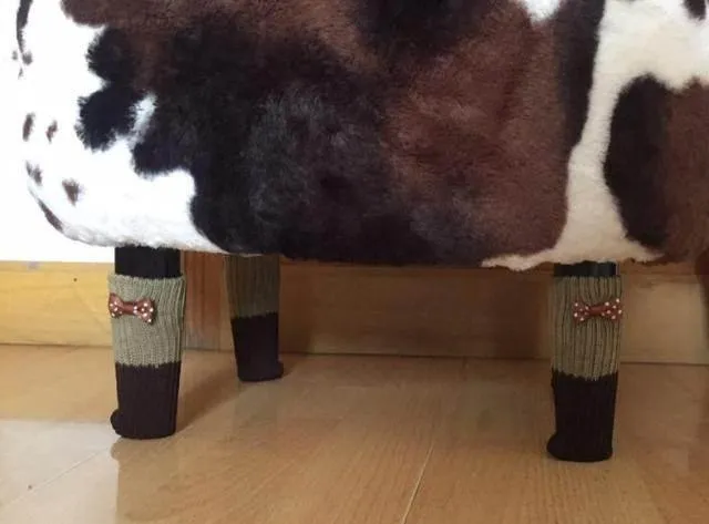 Fluffy Sheep Ottoman - Cute Kids Storage Organizer