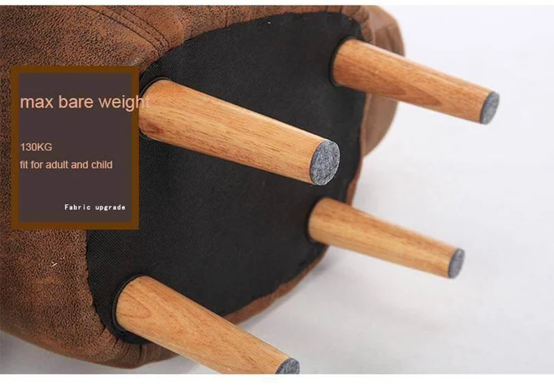 Cow Ottoman - Decorative Storage Stool